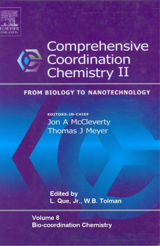 Comprehensive Coordination Chemistry II. Bio-coordination Chemistry