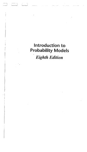 Introduction to Probability Models
