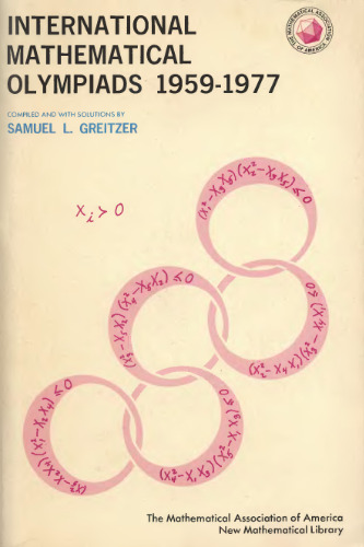 International Mathematical Olympiads, 1955-1977