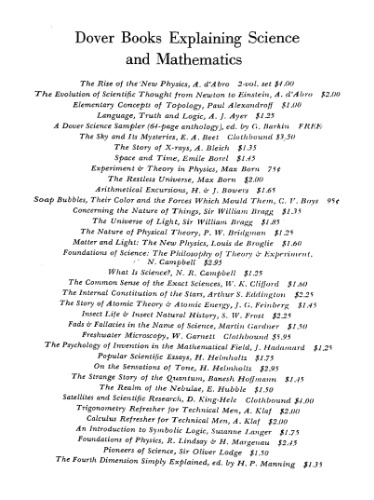 A Survey of Physical Theory