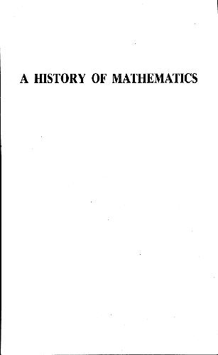 History of Mathematics