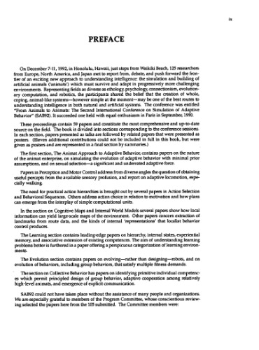 From Animals to Animats 2