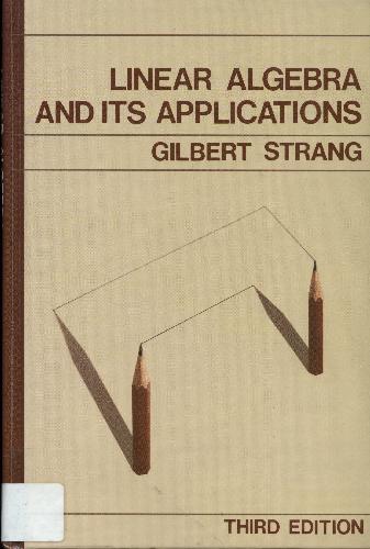 Linear Algebra and Its Applications