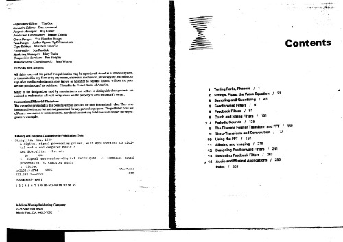 A Digital Signal Processing Primer: With Applications to Digital Audio and Computer Music