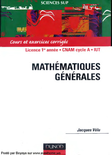 Mathématiques générales