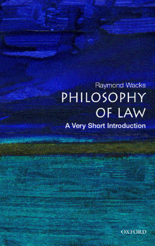 Philosophy of Law - A Very Short Introduction
