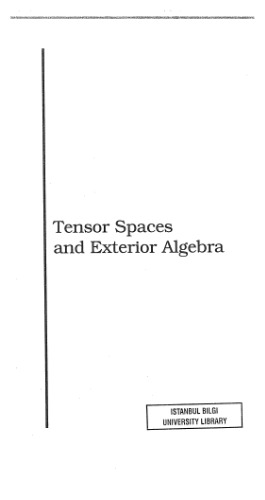 tensor spaces and exterior algebra