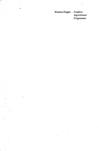 Graphen, Algoritmen, Programme