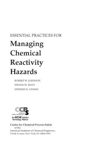 Essential Practices for Managing Chemical Reactivity Hazards