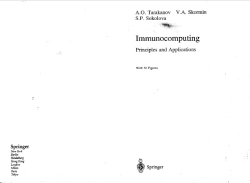 Immunocomputing. Principles and applications