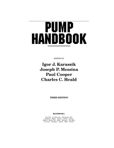Pump Handbook