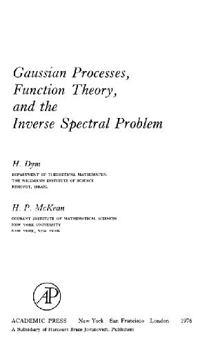 Gaussian Processes, Function Theory, and the Inverse Spectral Problem