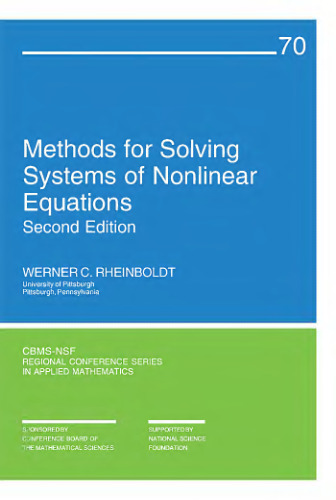 Methods for solving systems of nonlinear equations