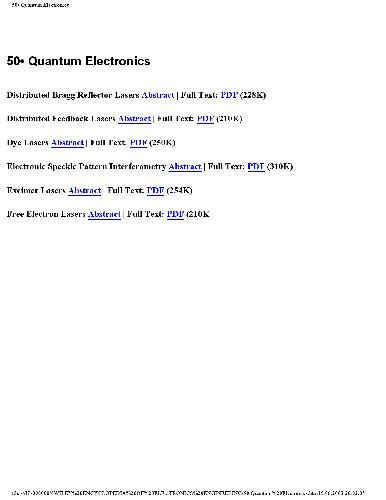 50.Quantum Electronics