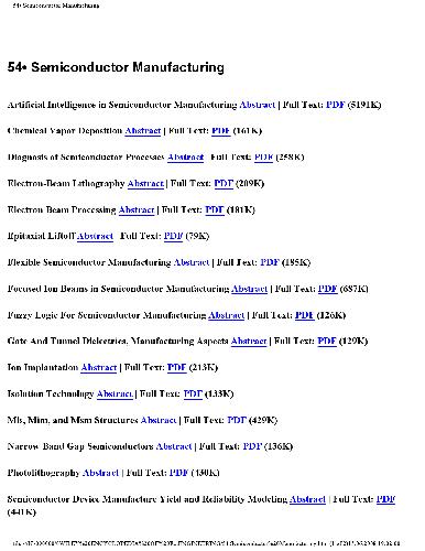 54.Semiconductor Manufacturing