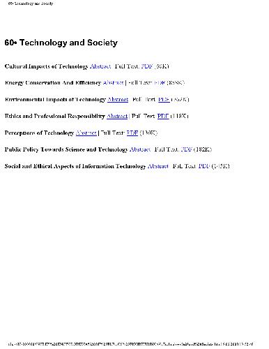 60.Technology and Society