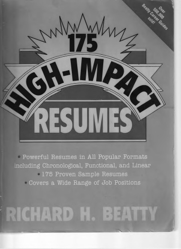 175 High impact resumes