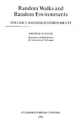 Random walks and random environments. Random environments