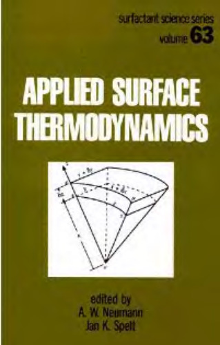 Applied surface thermodynamics