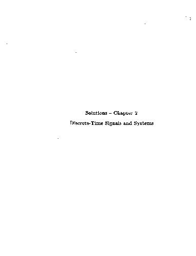 Oppenheim's Discrete Time Signal Processing text