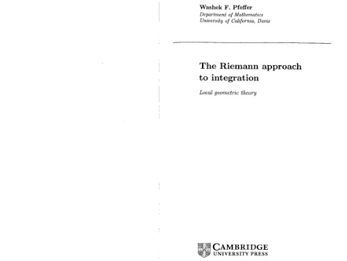 Approach To Integration