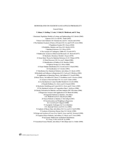 Gaussian Markov Random Fields: Theory and Applications (Chapman & Hall/CRC Monographs on Statistics & Applied Probability)