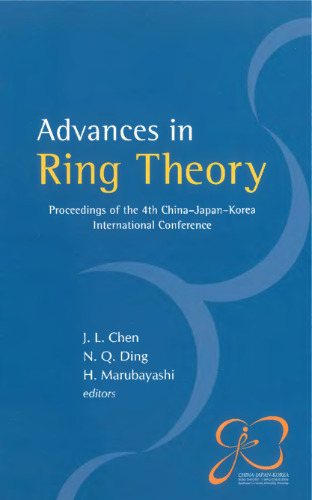 Advances in Ring Theory