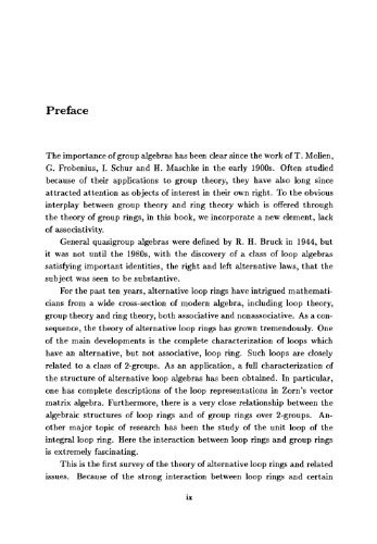 Alternative Loop Rings