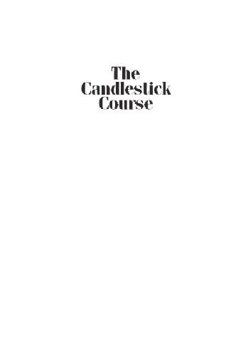 The Candlestick Course