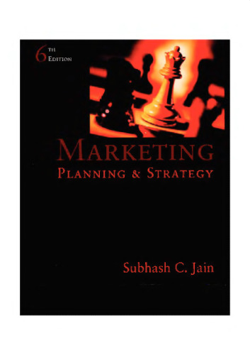 Marketing, Planning And Strategy