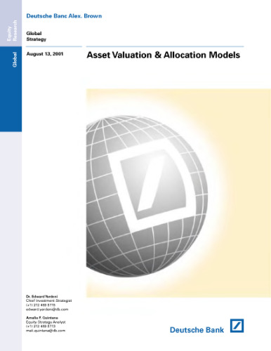 Asset Valuation Allocation Models