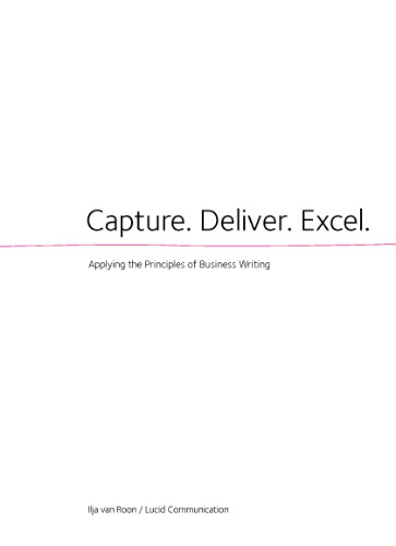 Learn the Principles of Business Writing