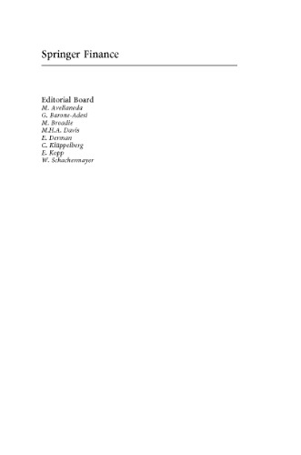 mathematics Of Financial Markets