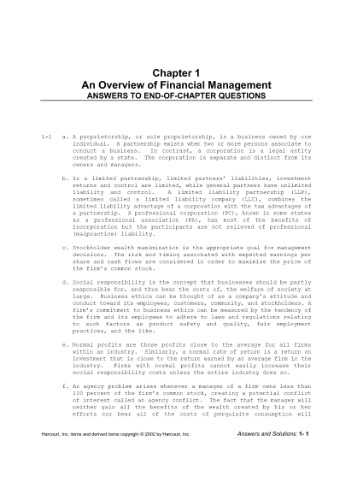 Financial Management Theory And Practice