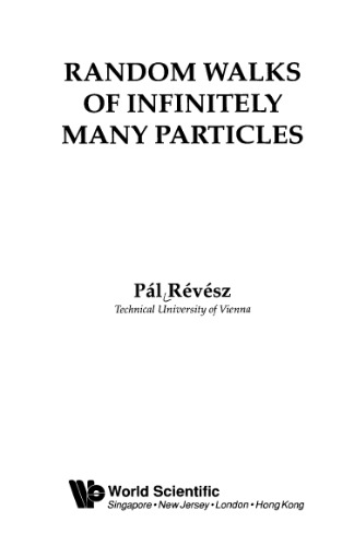 Random walks of infinitely many particles