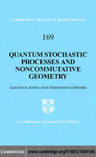 Quantum stochastic processes and noncommutative geometry
