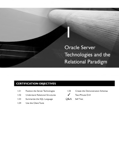 OCA Oracle Database 11g SQL Fundamentals I Exam Guide (Exam 1Z0-051)