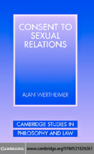 Consent to Sexual Relations