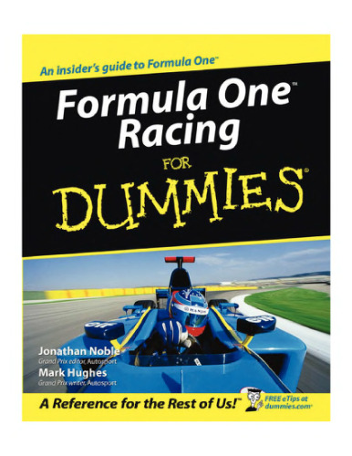 Formula One Racing for Dummies