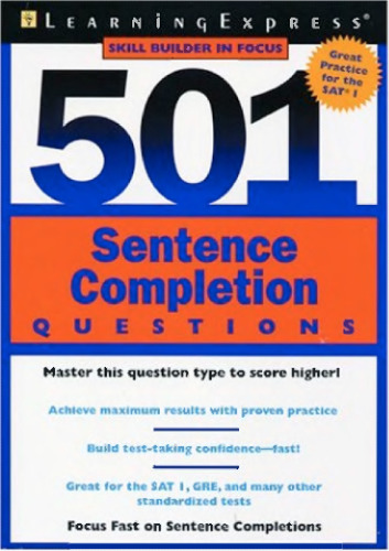 501 Sentence Completion Questions