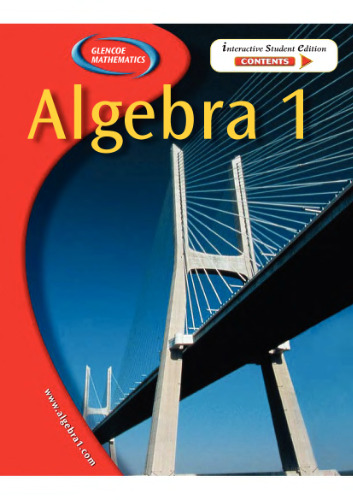 Algebra 1, Student Edition
