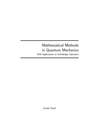 Mathematical Concepts of Quantum Mechanics