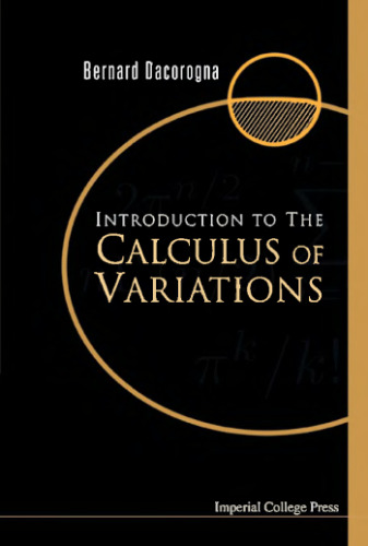 Introduction To The Calculus Of Variations
