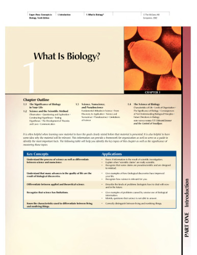 Concepts in Biology, 11th Edition