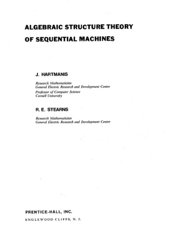 Algebraic Structure Theory of Sequential Machines