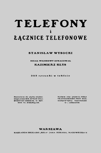 Telefony i lacznice telefonowe
