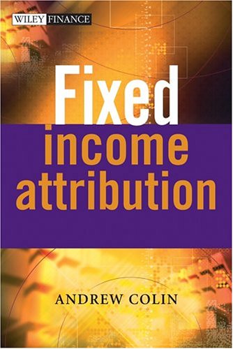 Fixed income attribution