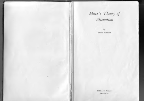 Marx's Theory of Alienation