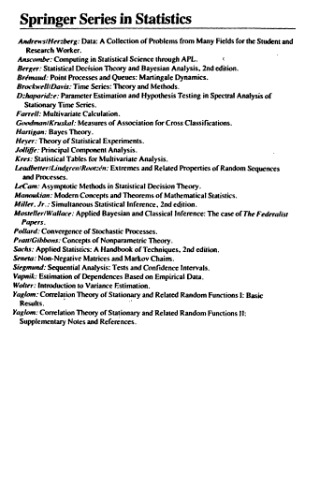 Time Series: Theory and Methods