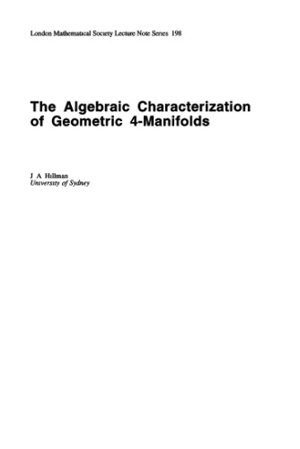 The Algebraic Characterization of Geometric 4-Manifolds